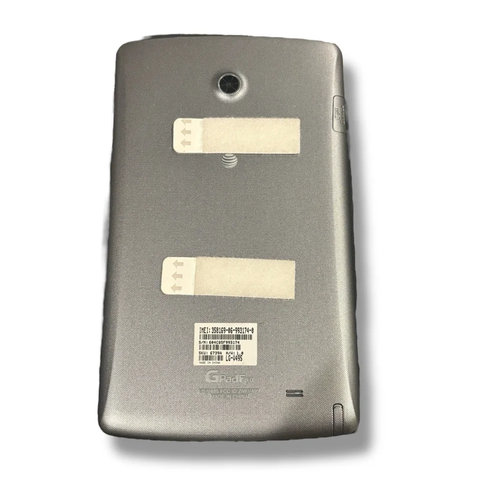 LG G Pad F V495 AT&T 16GB *** EXCELLENT CONDITION Don’t Have Password